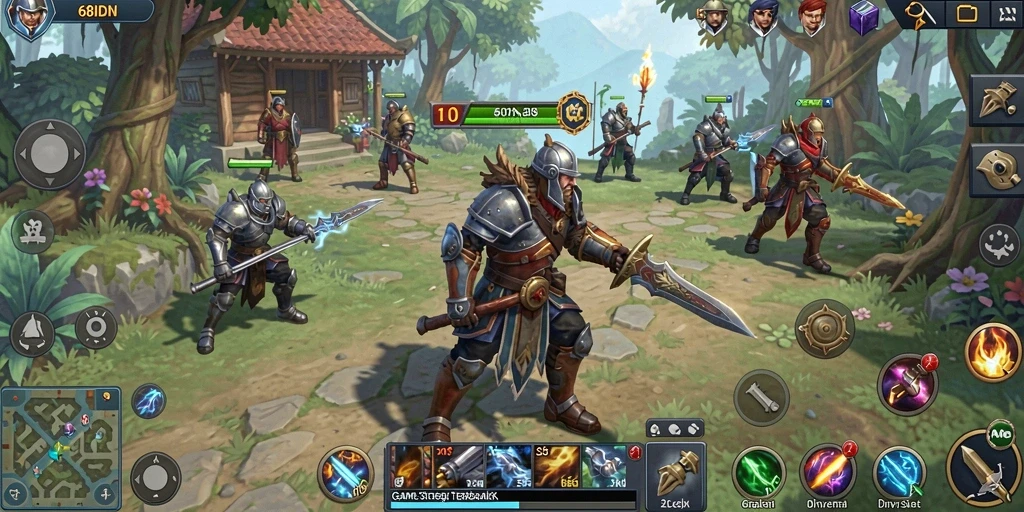 Gameplay menarik dari 68IDN yang penuh strategi dan taktik.