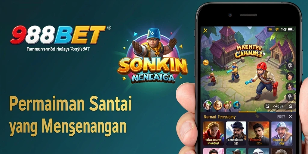 Screenshot 988BET menampilkan permainan santai yang seru dan menyenangkan.