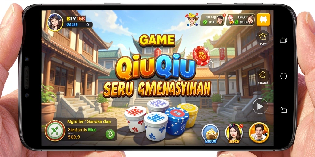 Gameplay QiuQiu yang seru dan penuh strategi.
