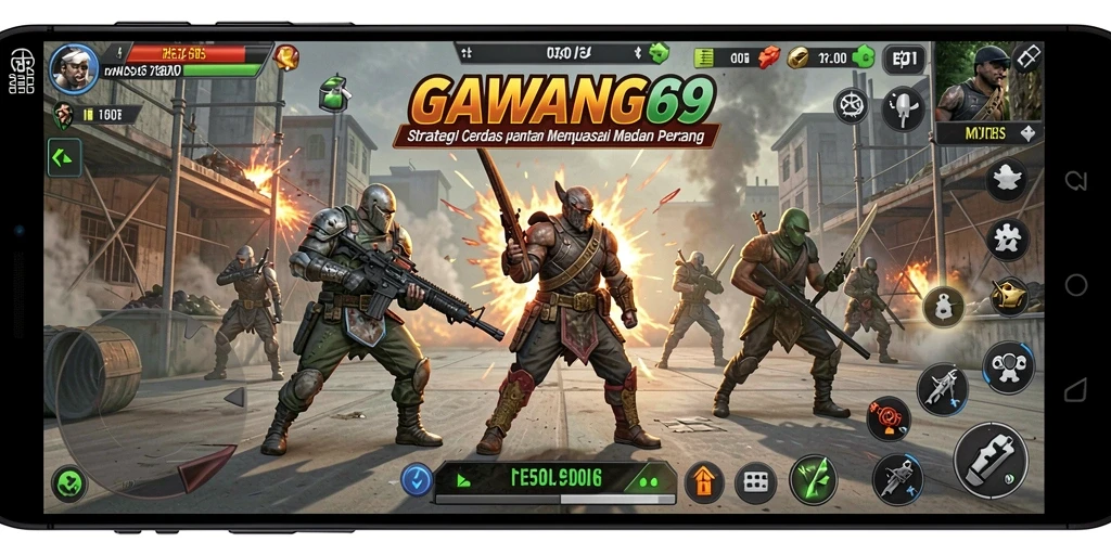 Tampilan gameplay dinamis dan menarik dalam GAWANG69.