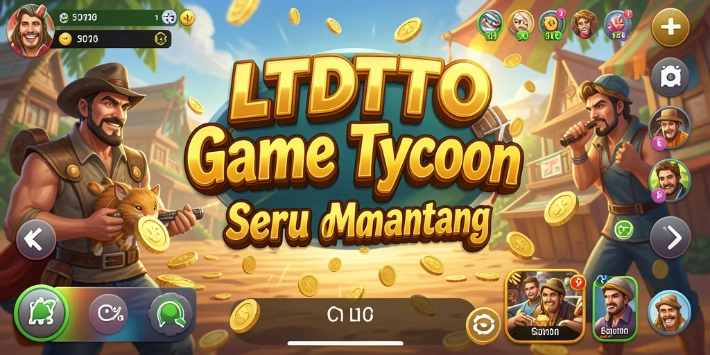 Screenshot utama LTDTOTO menampilkan gameplay Tycoon yang menarik.