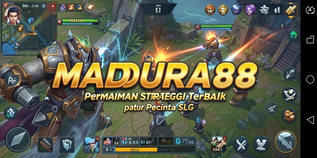Tampilan gameplay yang mendalam dan menarik dari MADURA88.