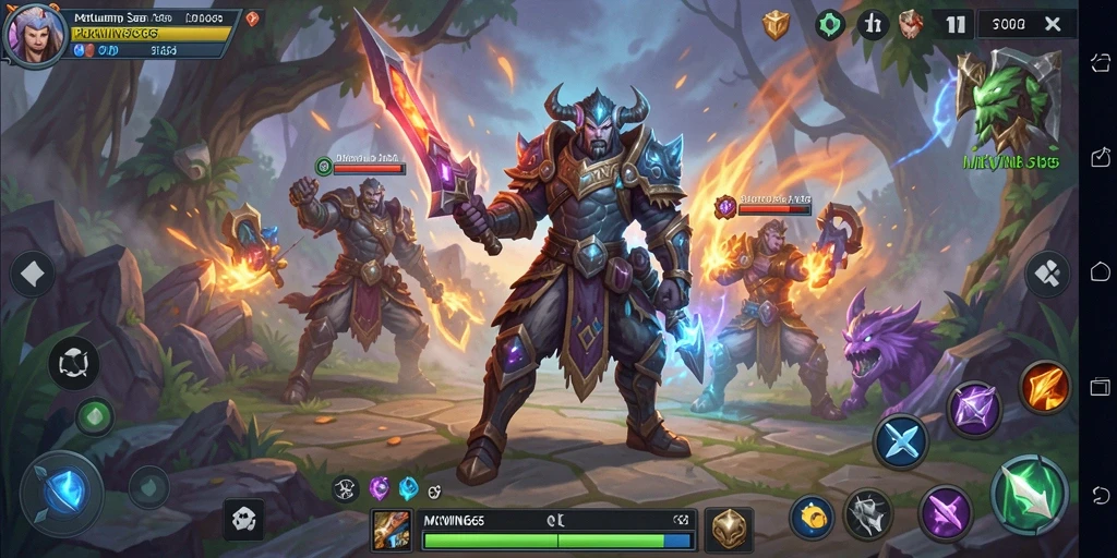 Tampilan gameplay ARPG yang menarik dan mengasyikkan.