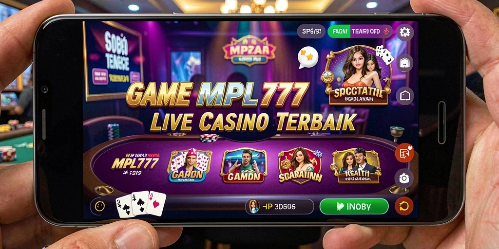 Tampilan gameplay seru dalam aplikasi Live Casino MPL777.