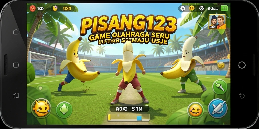 Tangkapan layar PISANG123 menampilkan suasana kompetitif olahraga yang mendebarkan.