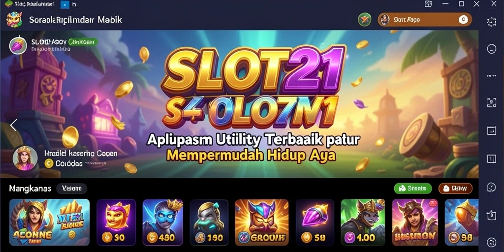 Tampilan antarmuka SLOT21 dengan fitur manajemen tugas dan pengingat.