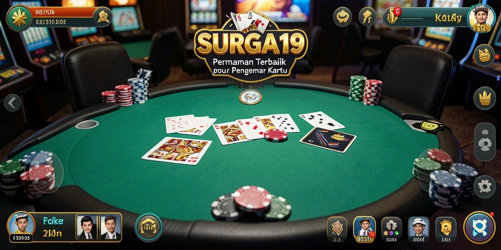 Tangkapan layar SURGA19 menunjukkan gameplay yang mendebarkan dan interaksi antar pemain.